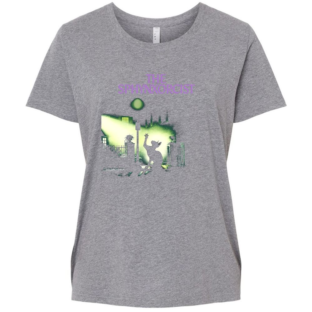 Ladies Curvy Jersey - 4BVCUA59 - Granite Heather - 9