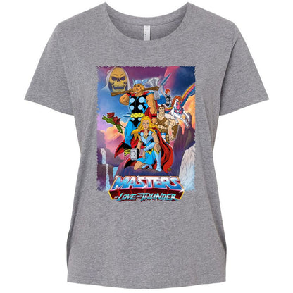 Ladies Curvy Jersey - 9GNTB4T1 - Granite Heather - 9