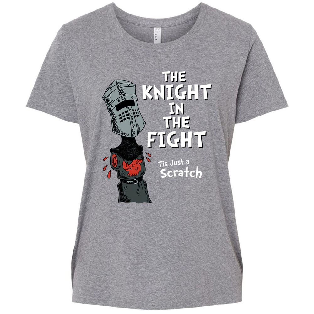 Ladies Curvy Jersey - F4D3LDKT - Granite Heather - 9