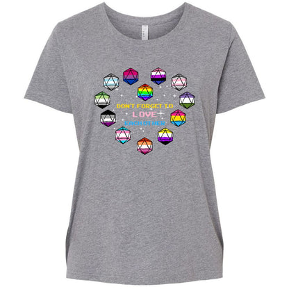 Ladies Curvy Jersey - 71YZVSRX - Granite Heather - 9