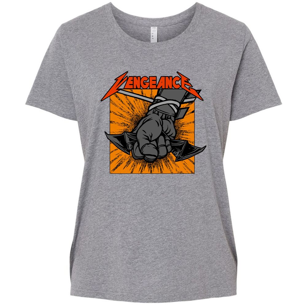 Ladies Curvy Jersey - JE846ALG - Granite Heather - 9