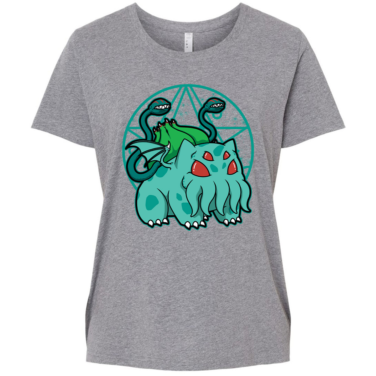 Ladies Curvy Jersey - 6X7YYZW9 - Granite Heather - 9