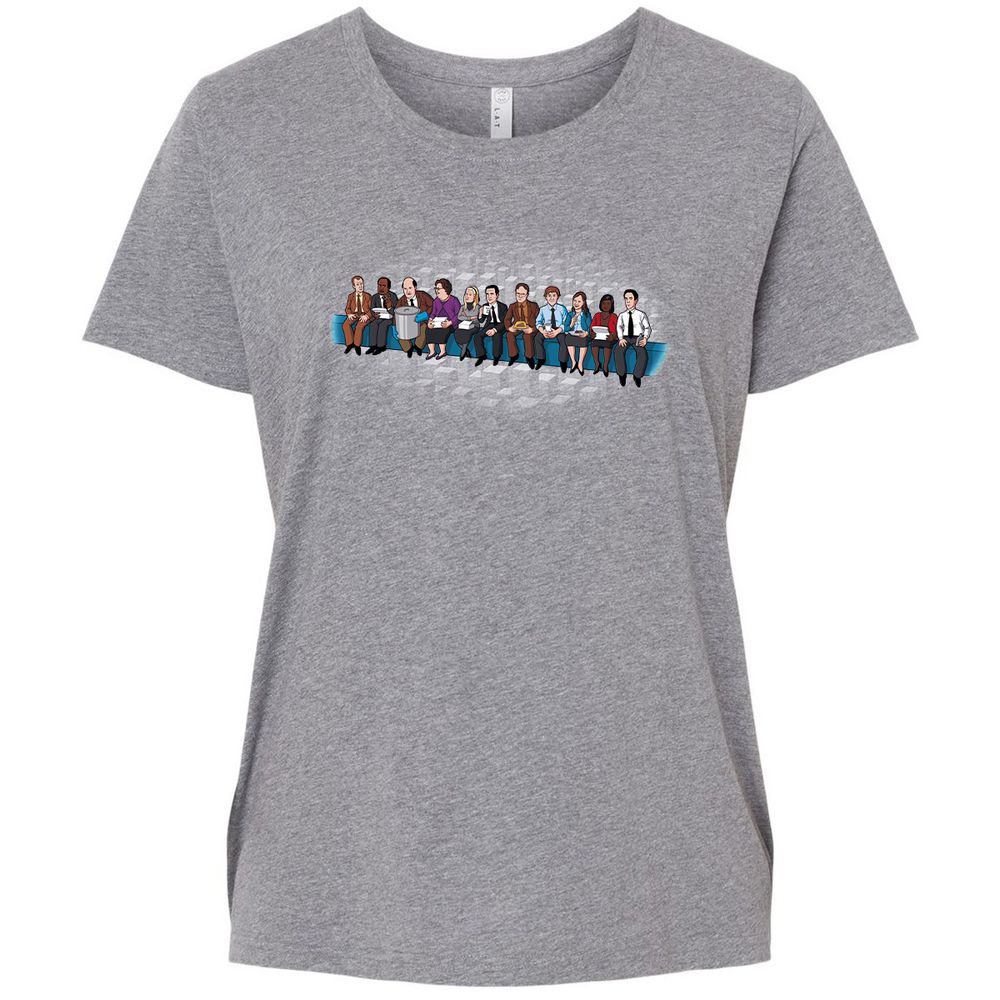 Ladies Curvy Jersey - XP9AFUPW - Granite Heather - 9