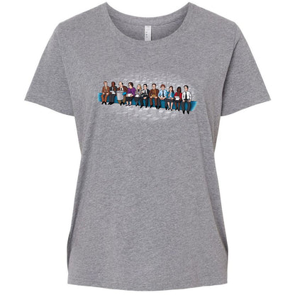 Ladies Curvy Jersey - XP9AFUPW - Granite Heather - 9