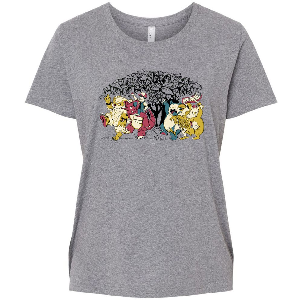 Ladies Curvy Jersey - 2GG3CN73 - Granite Heather - 9