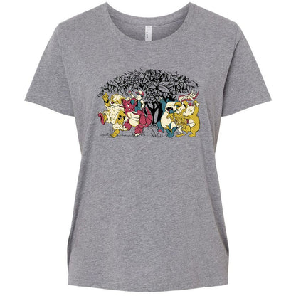 Ladies Curvy Jersey - 2GG3CN73 - Granite Heather - 9