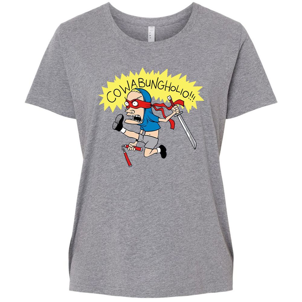 Ladies Curvy Jersey - R8BASQMK - Granite Heather - 9