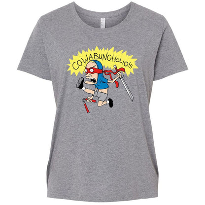 Ladies Curvy Jersey - R8BASQMK - Granite Heather - 9