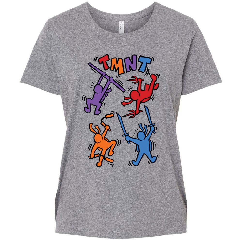 Ladies Curvy Jersey - KJFLC6R8 - Granite Heather - 9