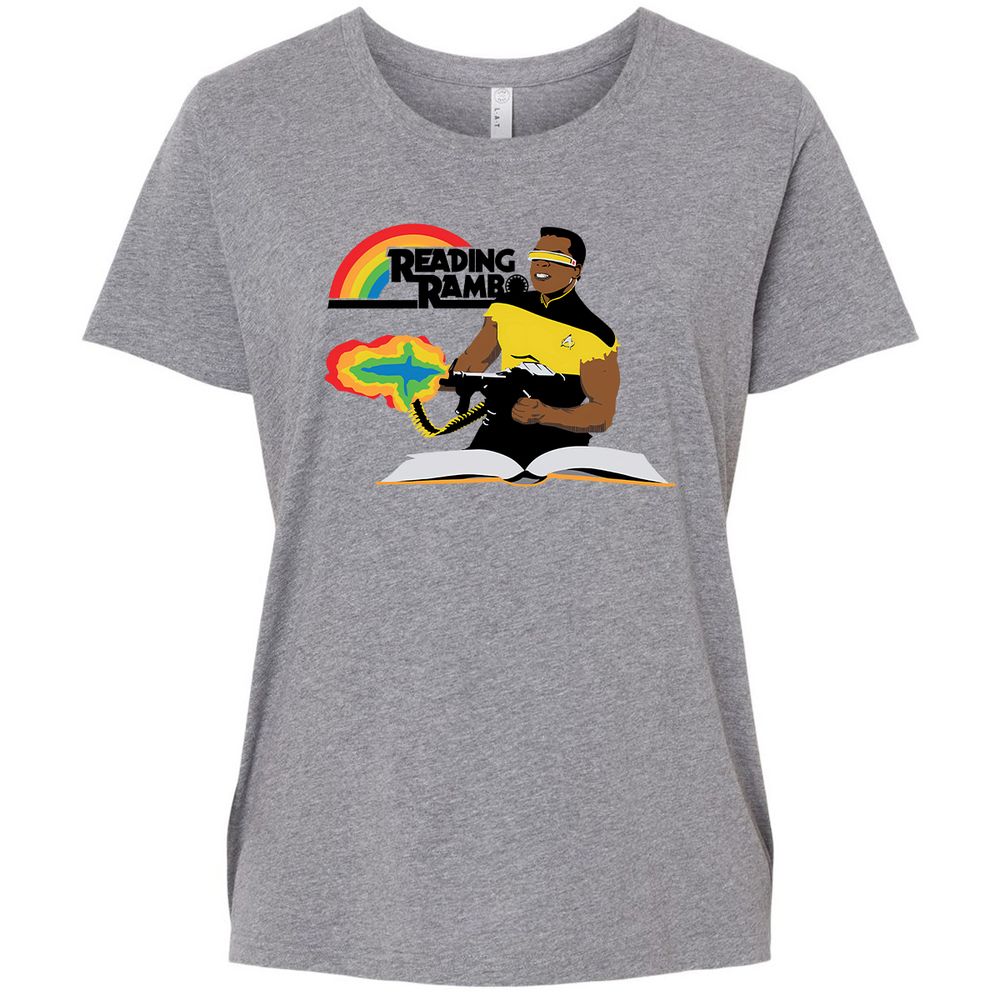 Ladies Curvy Jersey - LBJBNXU1 - Granite Heather - 9