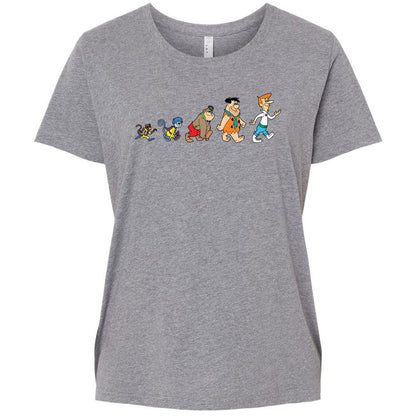 Ladies Curvy Jersey - U2QBYEJ9 - Granite Heather - 9