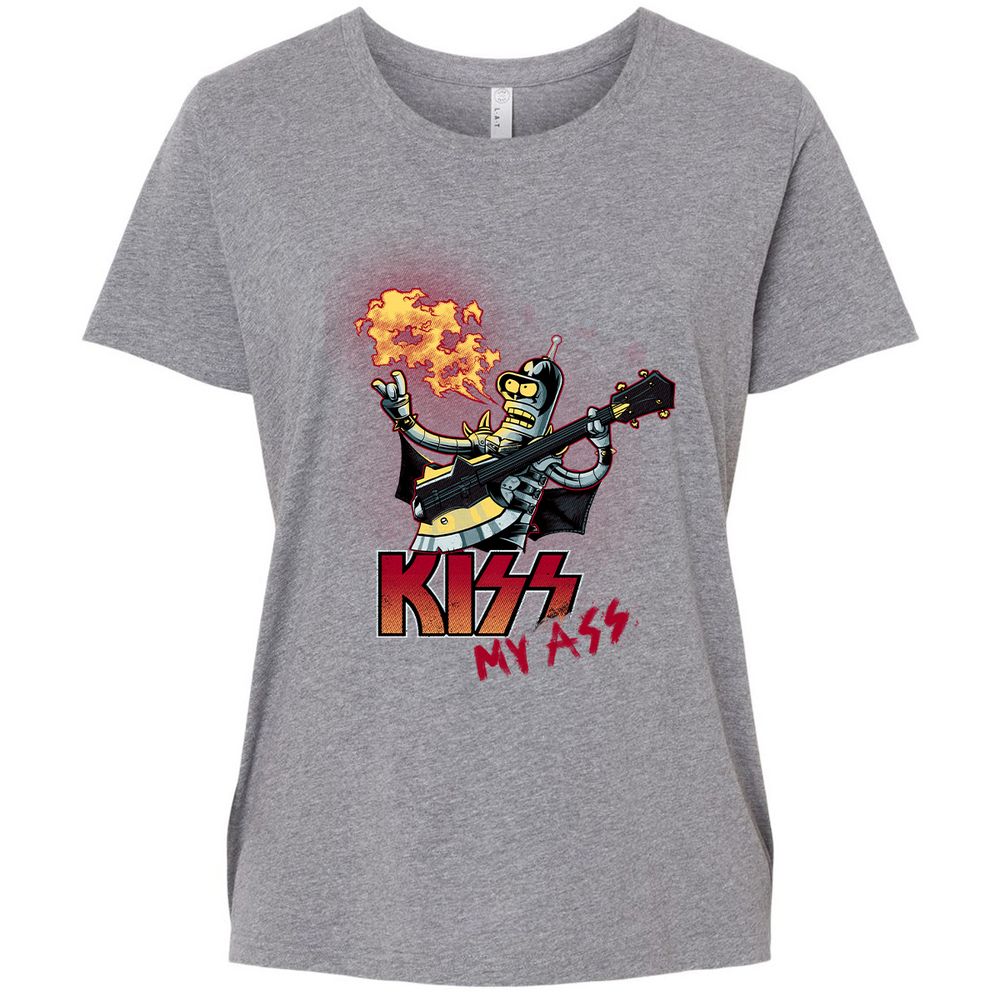 Ladies Curvy Jersey - LYT7GSEJ - Granite Heather - 9