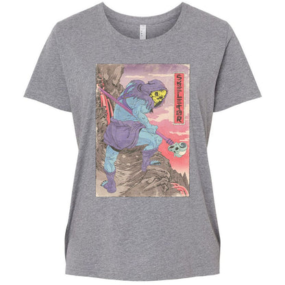 Ladies Curvy Jersey - HAHKKC2Y - Granite Heather - 9