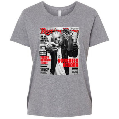 Ladies Curvy Jersey - C54UYR9P - Granite Heather - 9