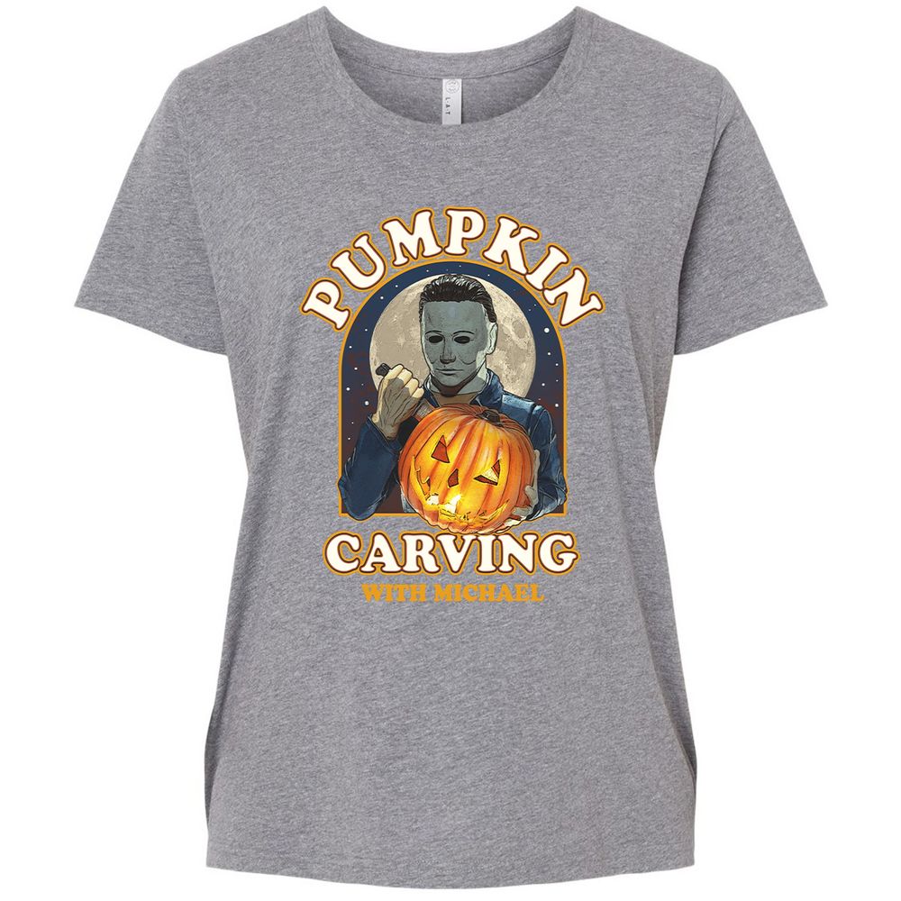 Ladies Curvy Jersey - 52PTAA5U - Granite Heather - 9