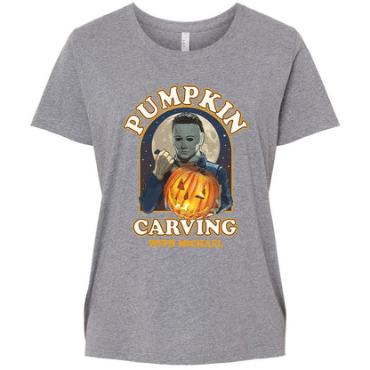 Ladies Curvy Jersey - 52PTAA5U - Granite Heather - 9