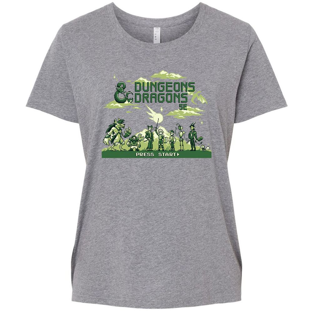 Ladies Curvy Jersey - X5N5EUE3 - Granite Heather - 9