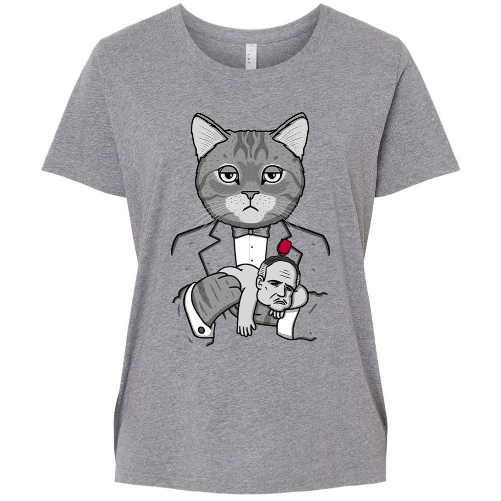 Ladies Curvy Jersey - FU1HUVHH - Granite Heather - 9