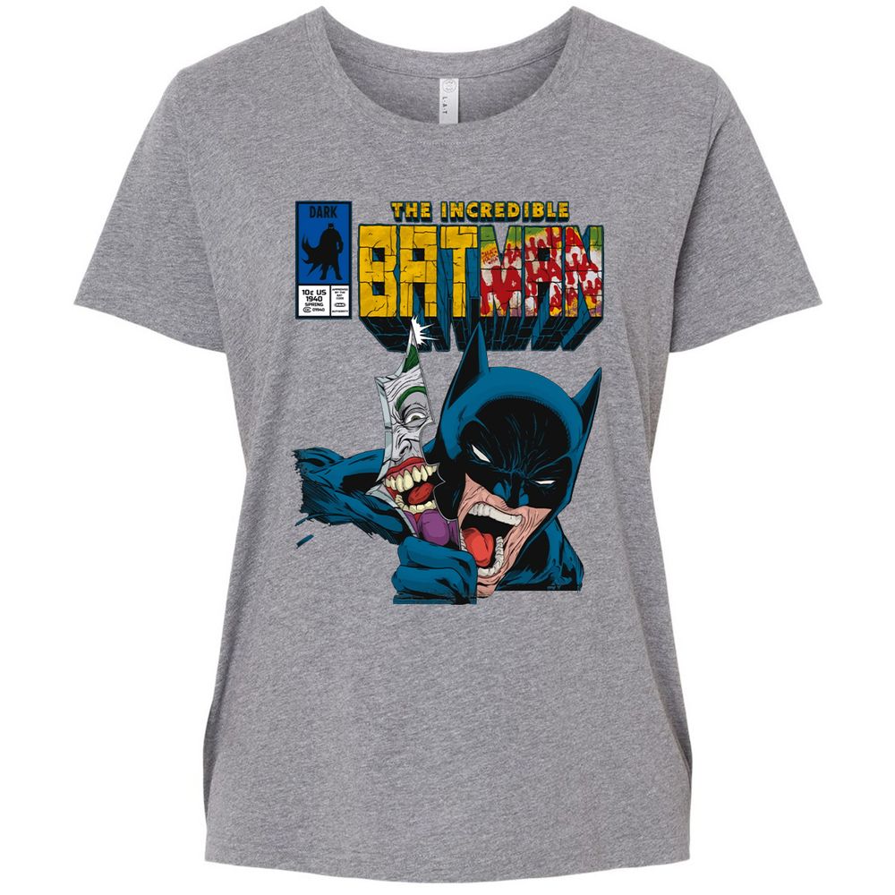 Ladies Curvy Jersey - Q8DNCT5W - Granite Heather - 9