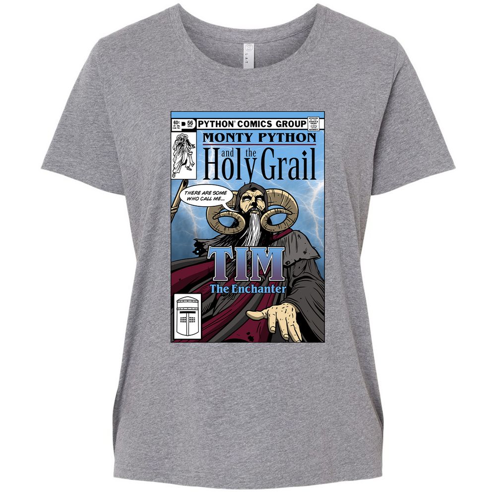 Ladies Curvy Jersey - XQX64XEH - Granite Heather - 9