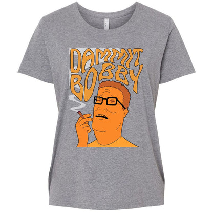 Ladies Curvy Jersey - EXB5CLXL - Granite Heather - 9