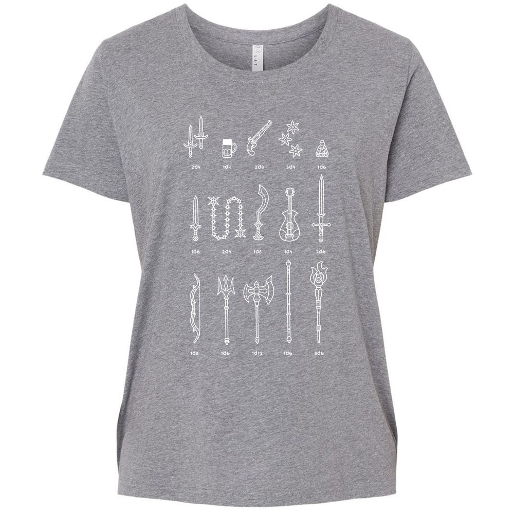 Ladies Curvy Jersey - PX8EF9AS - Granite Heather - 9