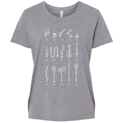 Ladies Curvy Jersey - PX8EF9AS - Granite Heather - 9