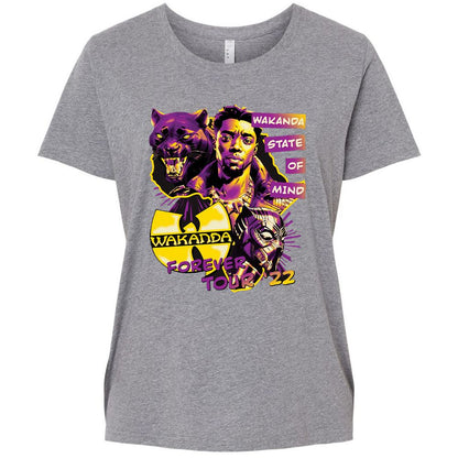 Ladies Curvy Jersey - CJWZ9QQN - Granite Heather - 9