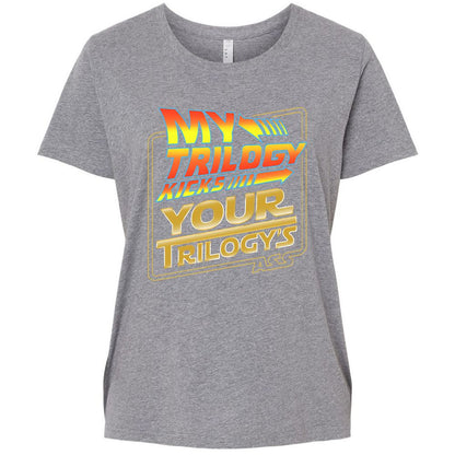 Ladies Curvy Jersey - 7REU9UM4 - Granite Heather - 9