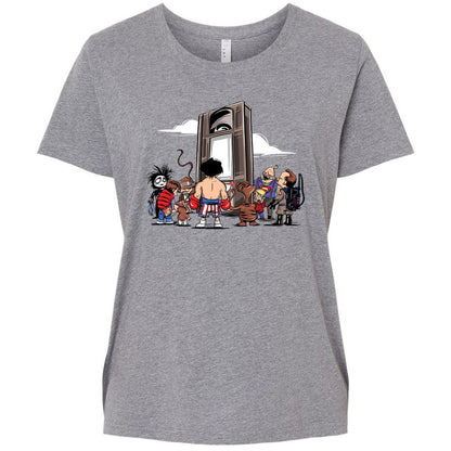 Ladies Curvy Jersey - F4C76SB5 - Granite Heather - 9