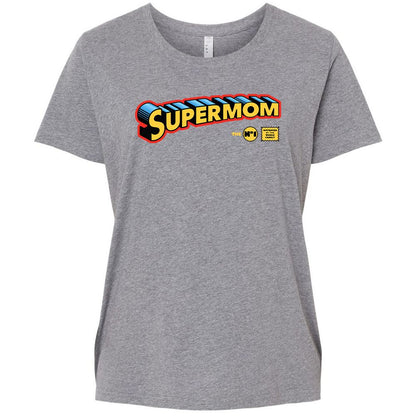 Ladies Curvy Jersey - 7ZS5Q3WQ - Granite Heather - 9