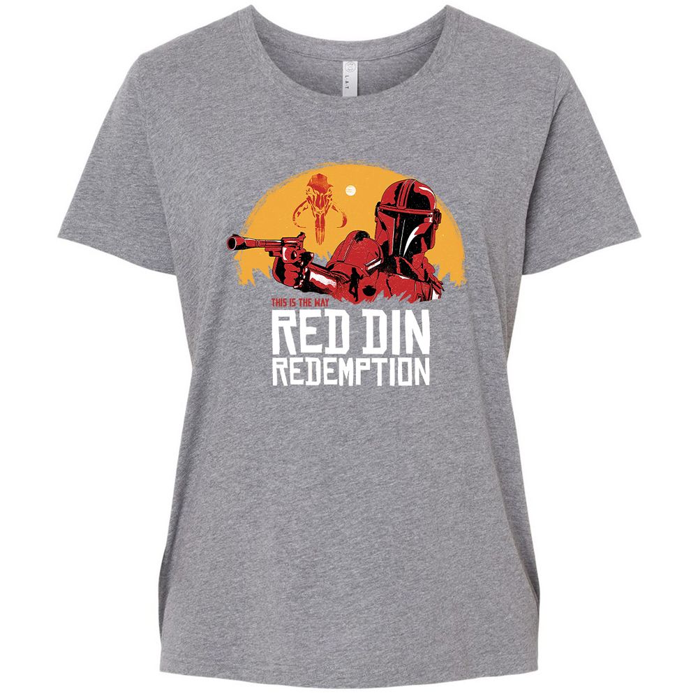 Ladies Curvy Jersey - RZECS984 - Granite Heather - 9