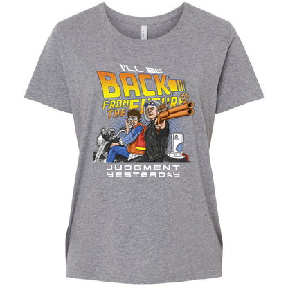 Ladies Curvy Jersey - T9NSC7NA - Granite Heather - 9