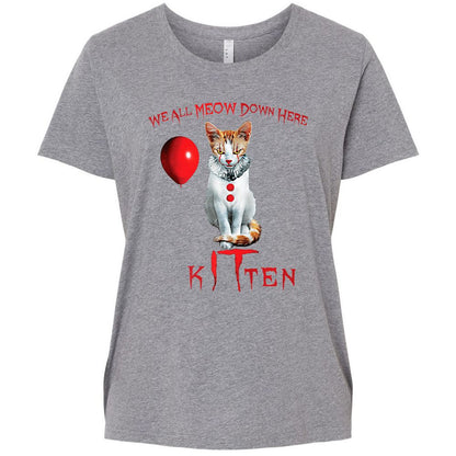 Ladies Curvy Jersey - F67F861G - Granite Heather - 9