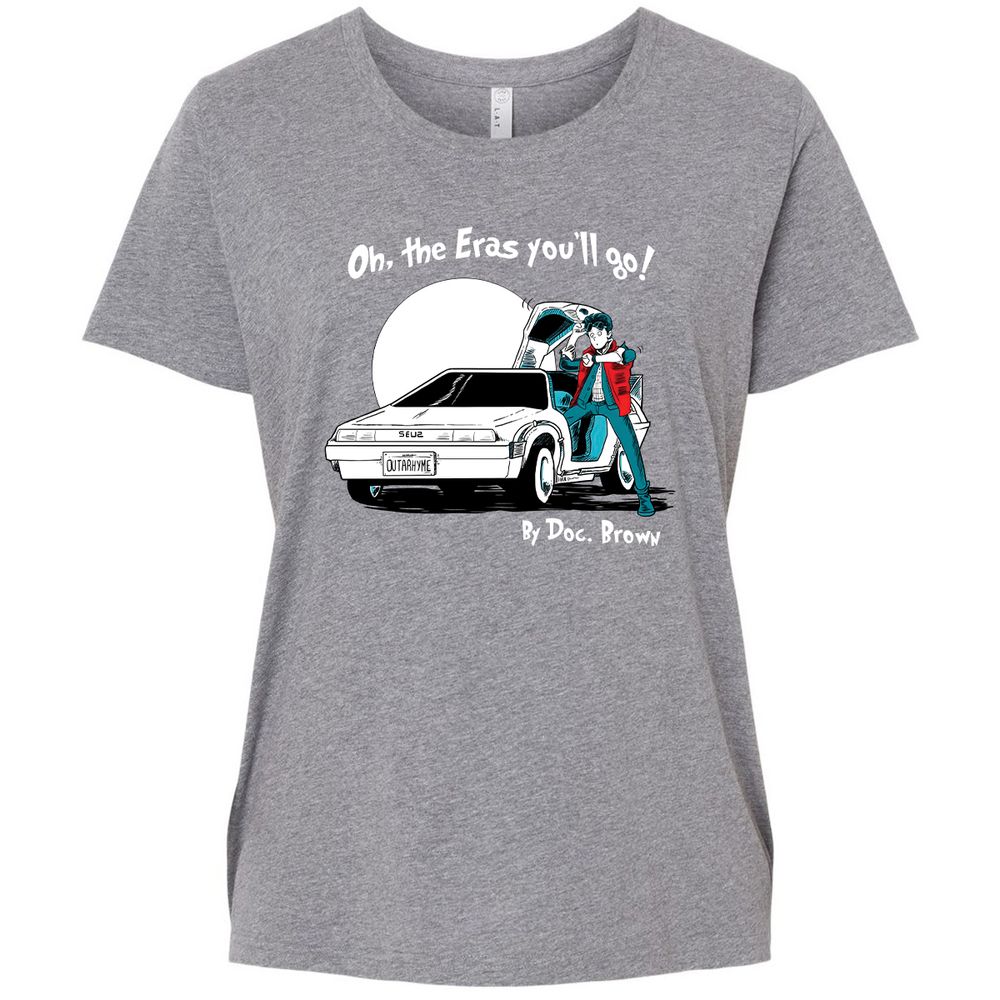 Ladies Curvy Jersey - LDCA15C9 - Granite Heather - 9