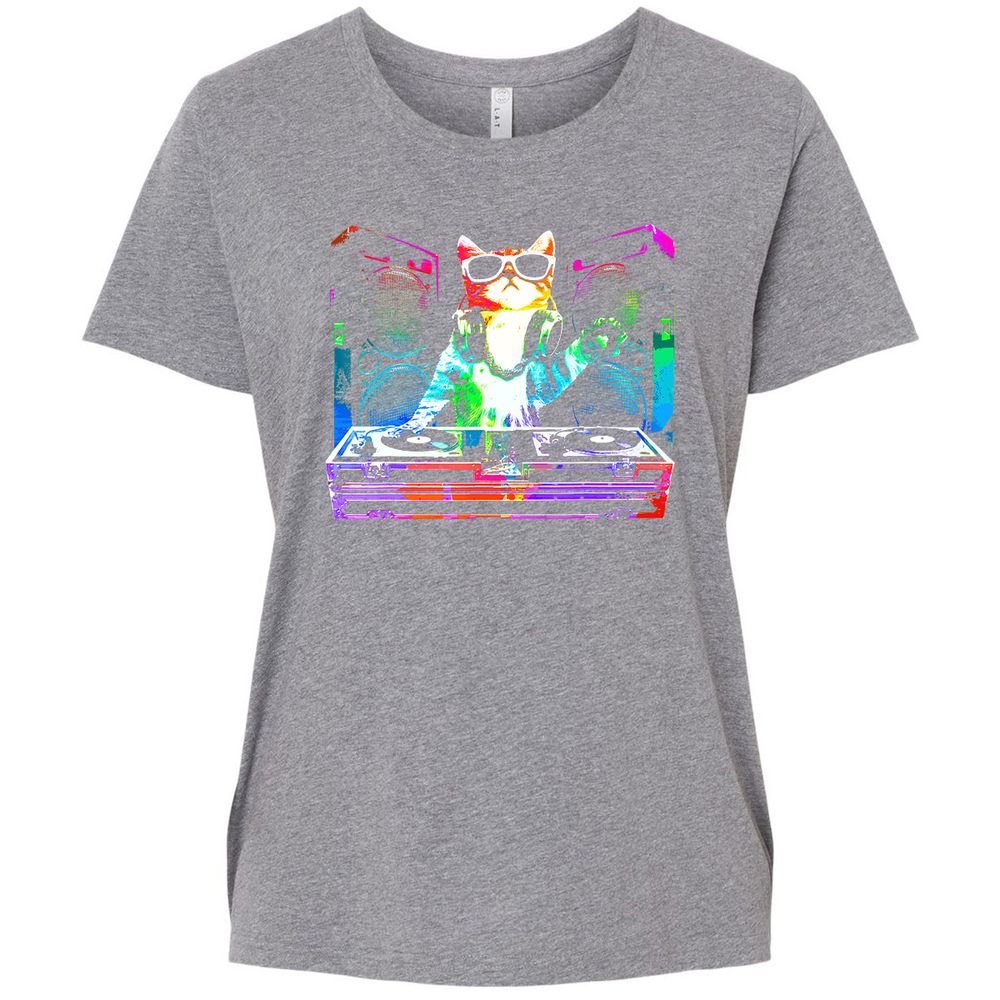 Ladies Curvy Jersey - 4JJZ56GU - Granite Heather - 9