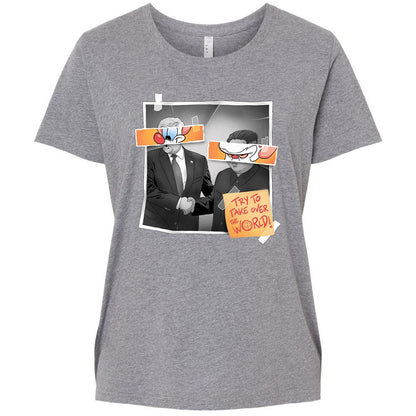 Ladies Curvy Jersey - 4N48H49P - Granite Heather - 9