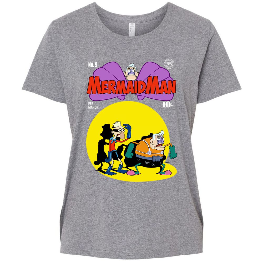 Ladies Curvy Jersey - XRC195KD - Granite Heather - 9