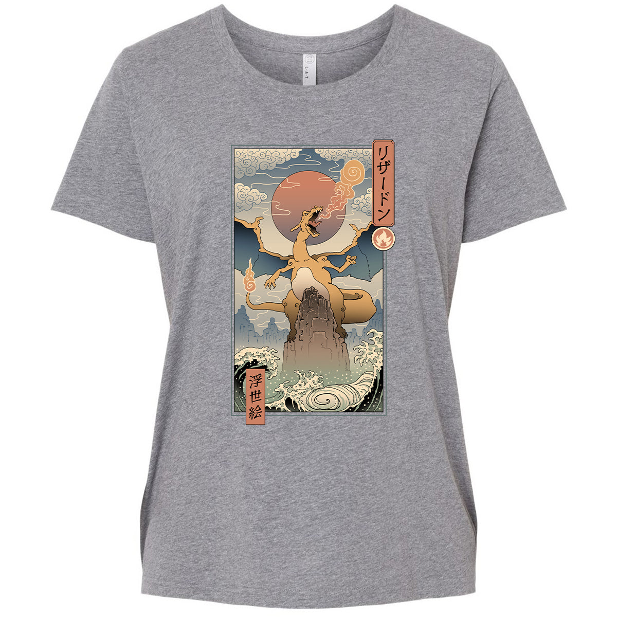 Ladies Curvy Jersey - S7AS5Q5N - Granite Heather - 9