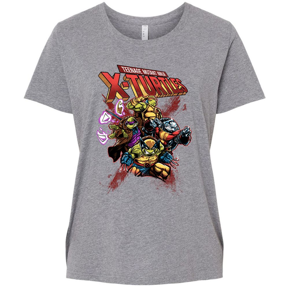 Ladies Curvy Jersey - Z9WSYDL5 - Granite Heather - 9