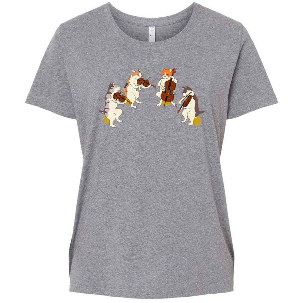 Ladies Curvy Jersey - 4R1AYBVU - Granite Heather - 9