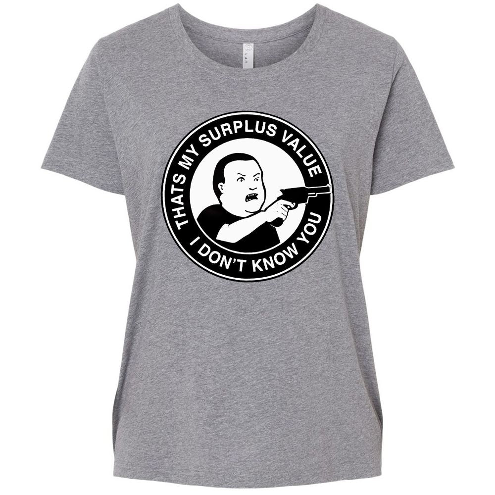 Ladies Curvy Jersey - 2LK86HTK - Granite Heather - 9