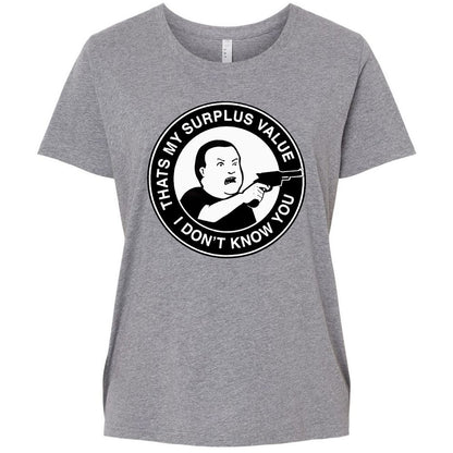 Ladies Curvy Jersey - 2LK86HTK - Granite Heather - 9