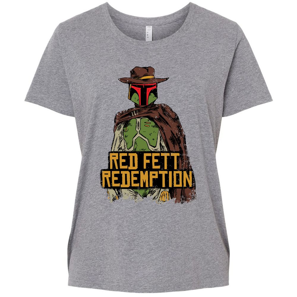 Ladies Curvy Jersey - 76B93V89 - Granite Heather - 9