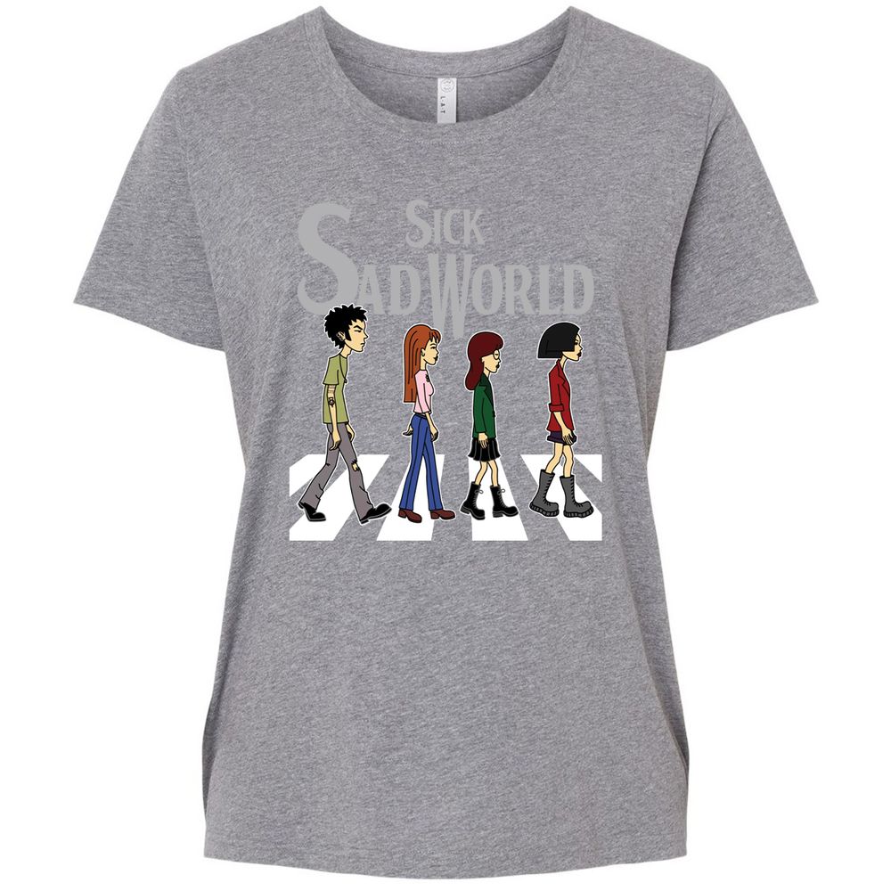 Ladies Curvy Jersey - SXDXLWVY - Granite Heather - 9