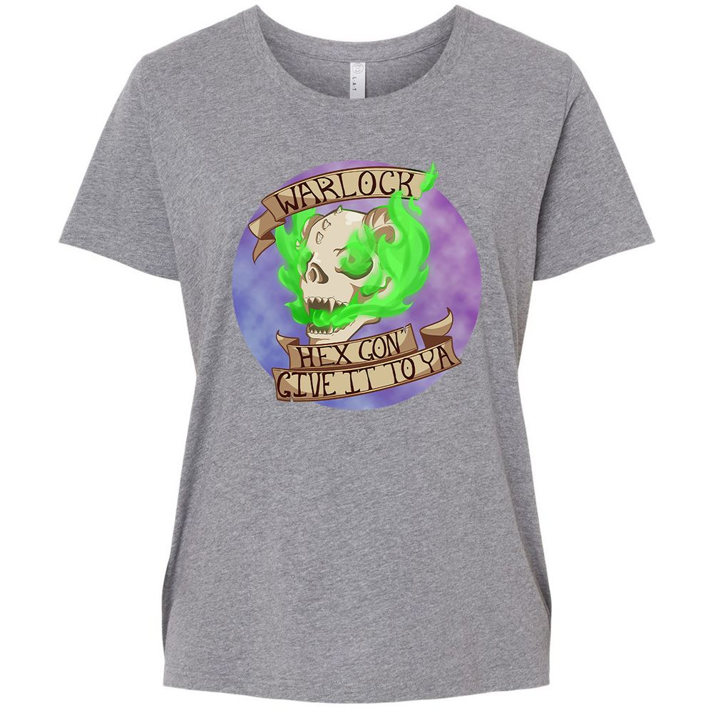 Ladies Curvy Jersey - K6GX2734 - Granite Heather - 9