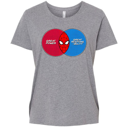 Ladies Curvy Jersey - QVR4YNTE - Granite Heather - 9