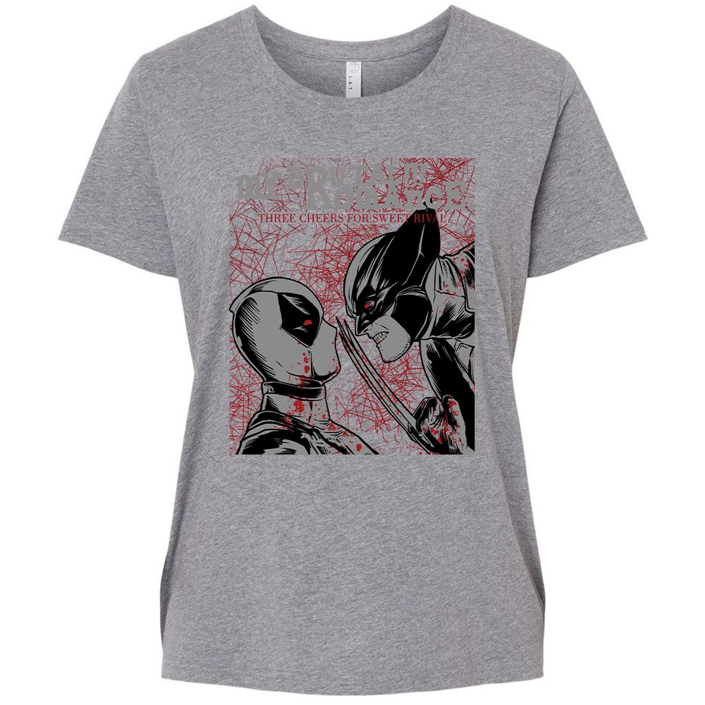 Ladies Curvy Jersey - B67YXKKN - Granite Heather - 9