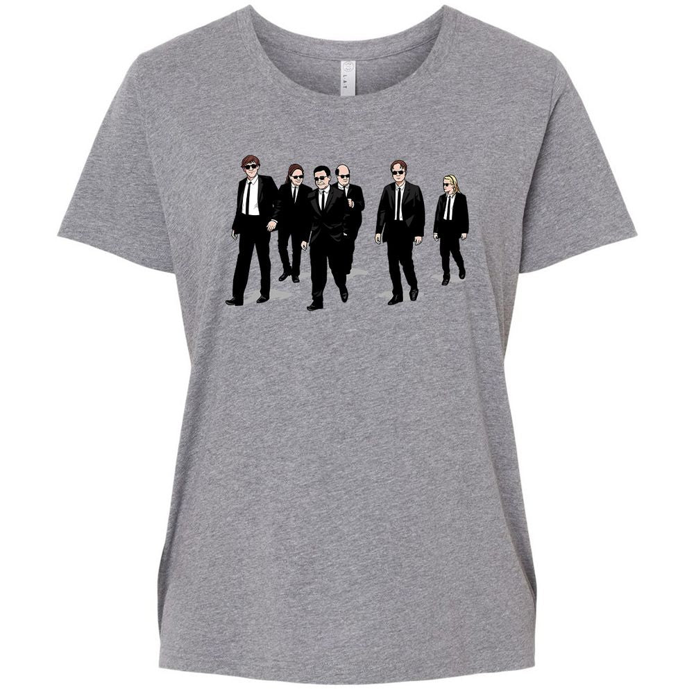 Ladies Curvy Jersey - QJJFAJ5M - Granite Heather - 9