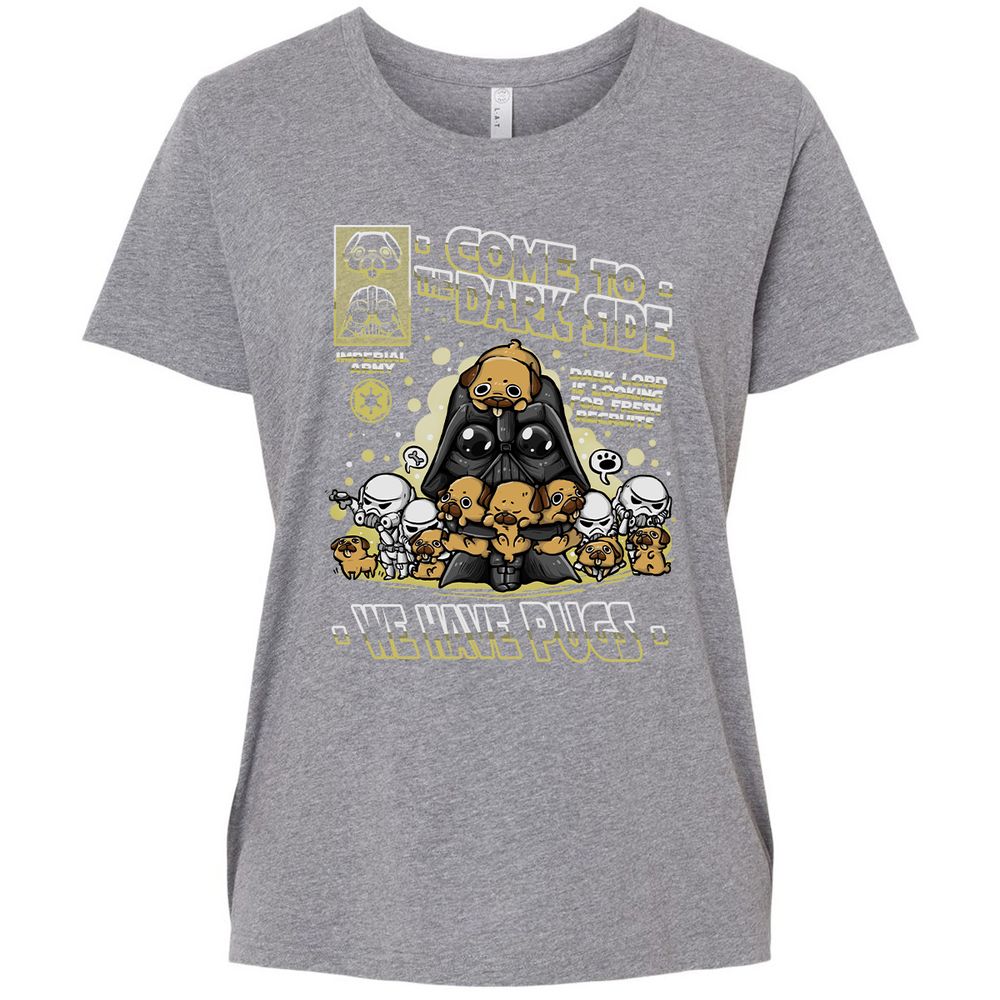 Ladies Curvy Jersey - DGL6QJTY - Granite Heather - 9